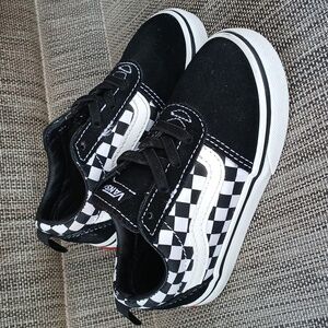 Toddler Checkered Old Skool Vans